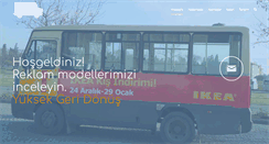 Desktop Screenshot of minibusreklam.com.tr